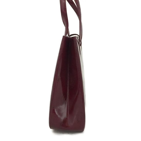 Cartier Burgundy Tote Bag - Picture 4 of 12